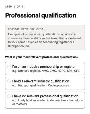 How to Complete a Professional Qualification Check1