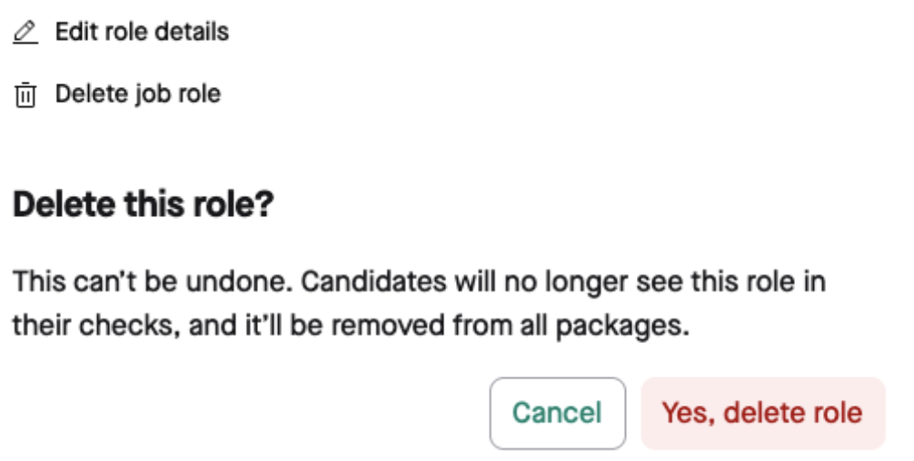 How to Delete a Job Role 5