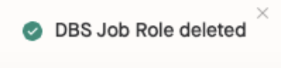 How to Delete a Job Role 6