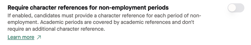 require character references package editor