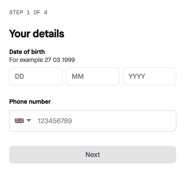 What Is the Confirm Your Details Section?1